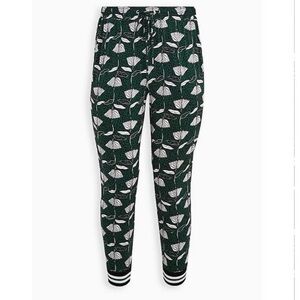 SYLVIA MOLLIE JOGGER - STUDIO KNIT FLORAL GREEN
